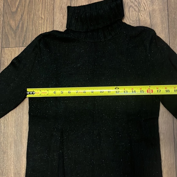 Merona chunky wool sparkly turtleneck - Picture 4 of 5